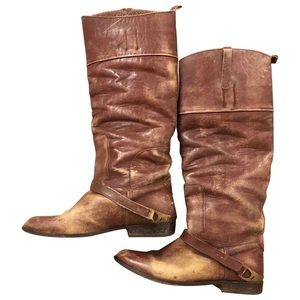 Golden Goose leather riding boots size 39 9