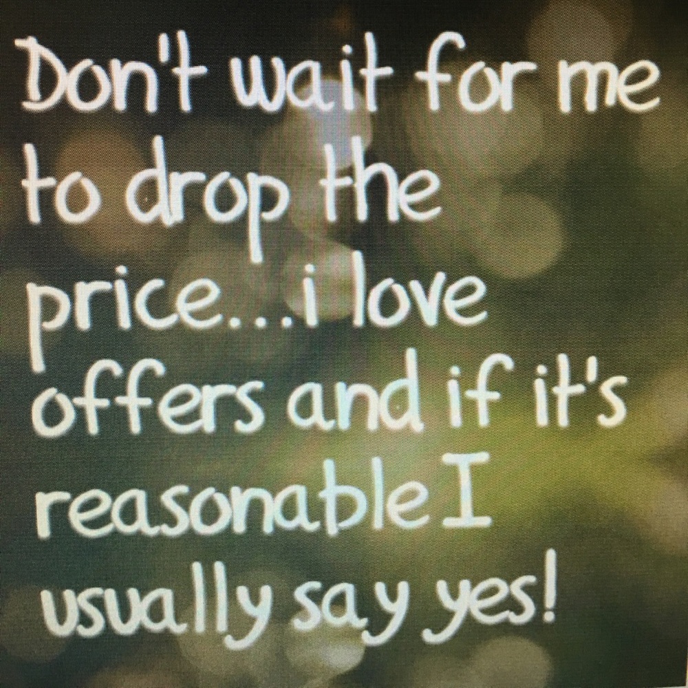Make me an offer!