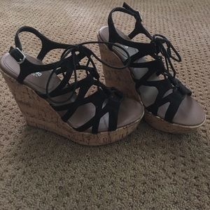 Mossimo supply gladiator wedges