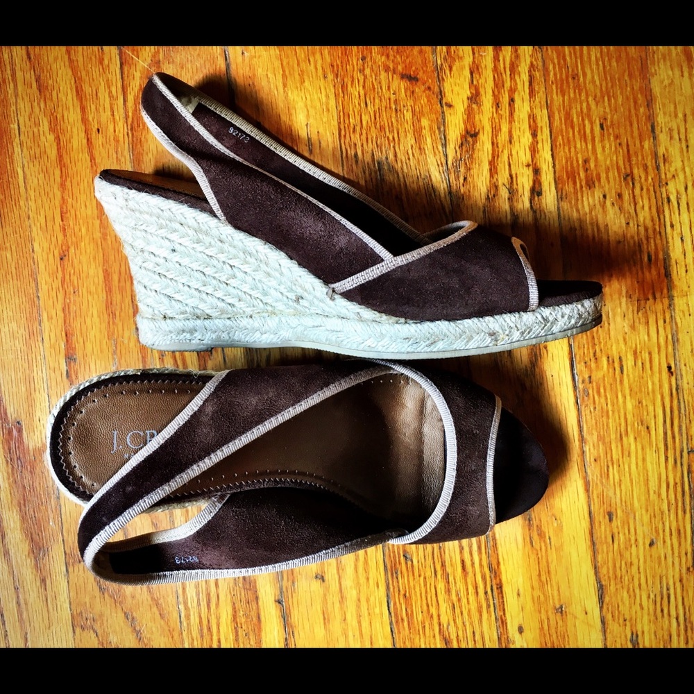 Jcrew Savannah Espadrilles in Suede