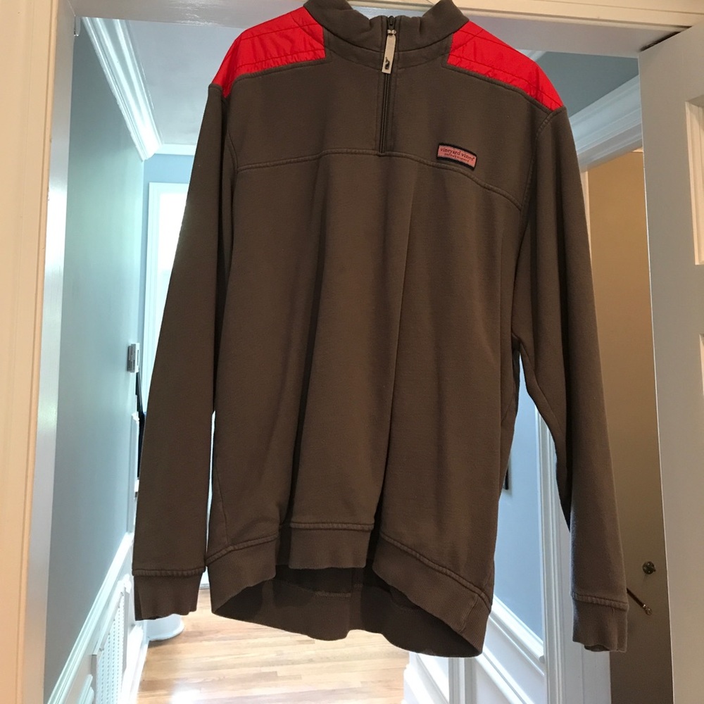 Grey Vineyard Vines Pullover