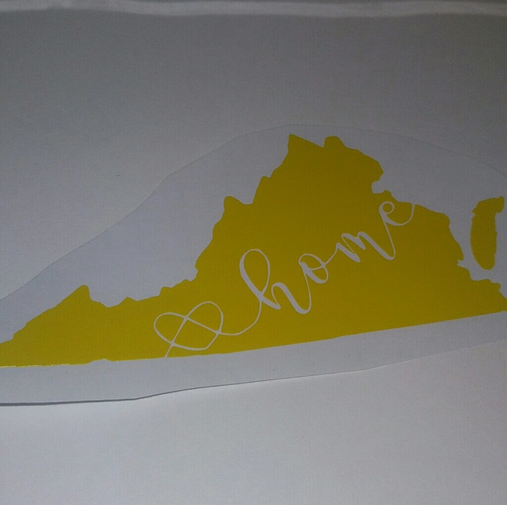 Virginia home decal