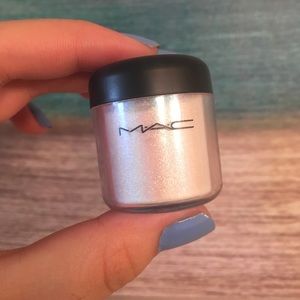 MAC reflects teal glitter