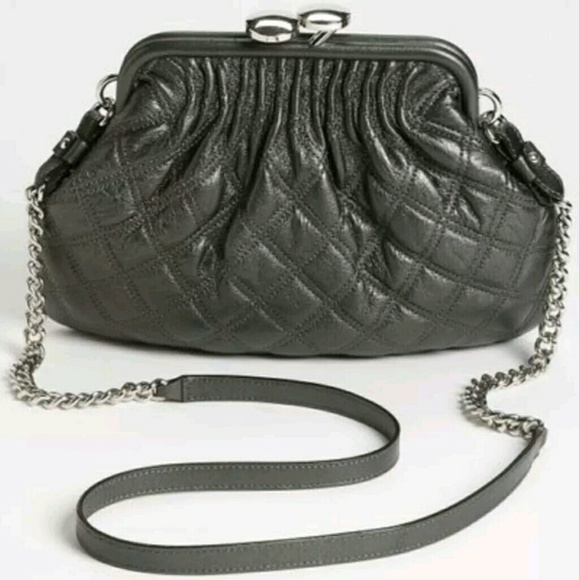 Marc Jacobs Handbags - Marc Jacobs Little Stam Diamond Leather Crossbody