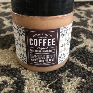 Coffee Salt scrub