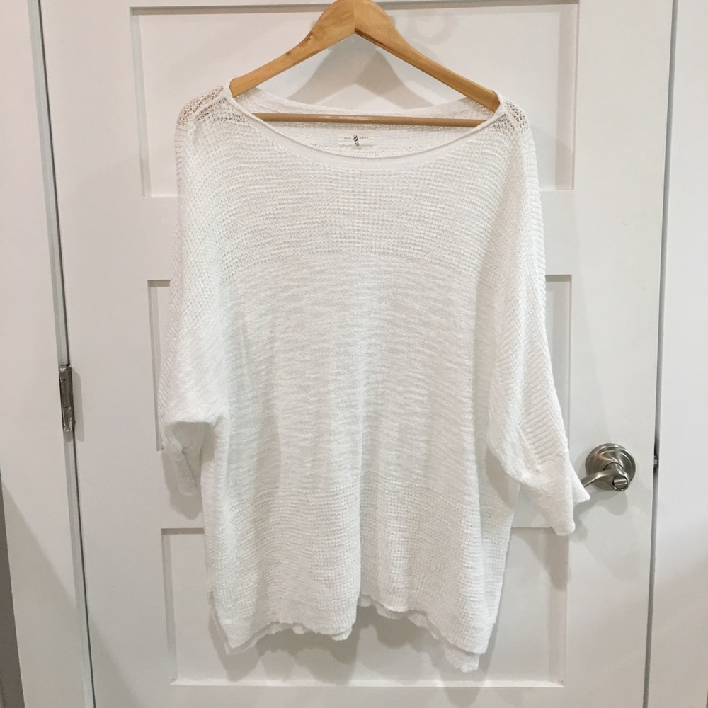 Off the shoulder sweater