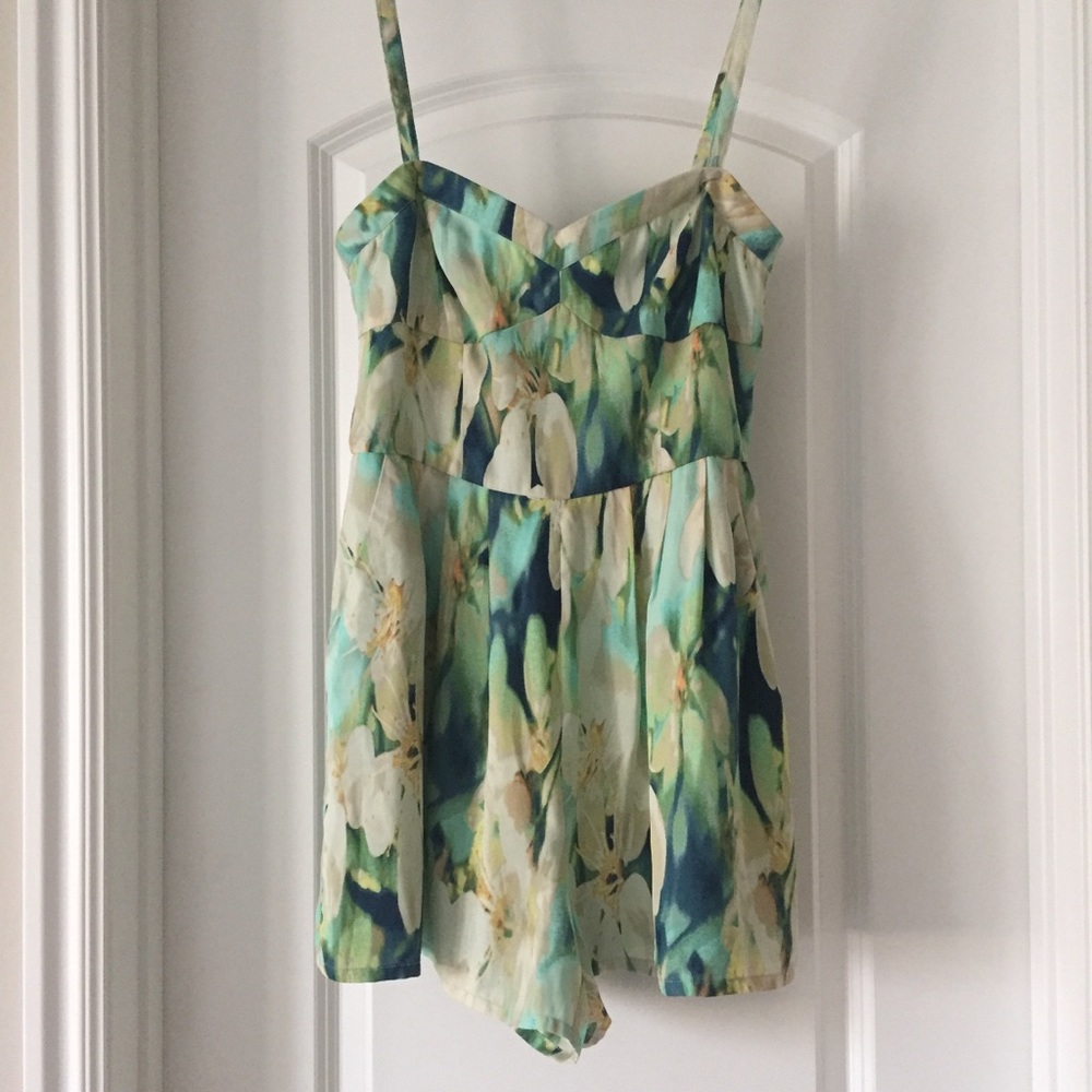 UO floral romper
