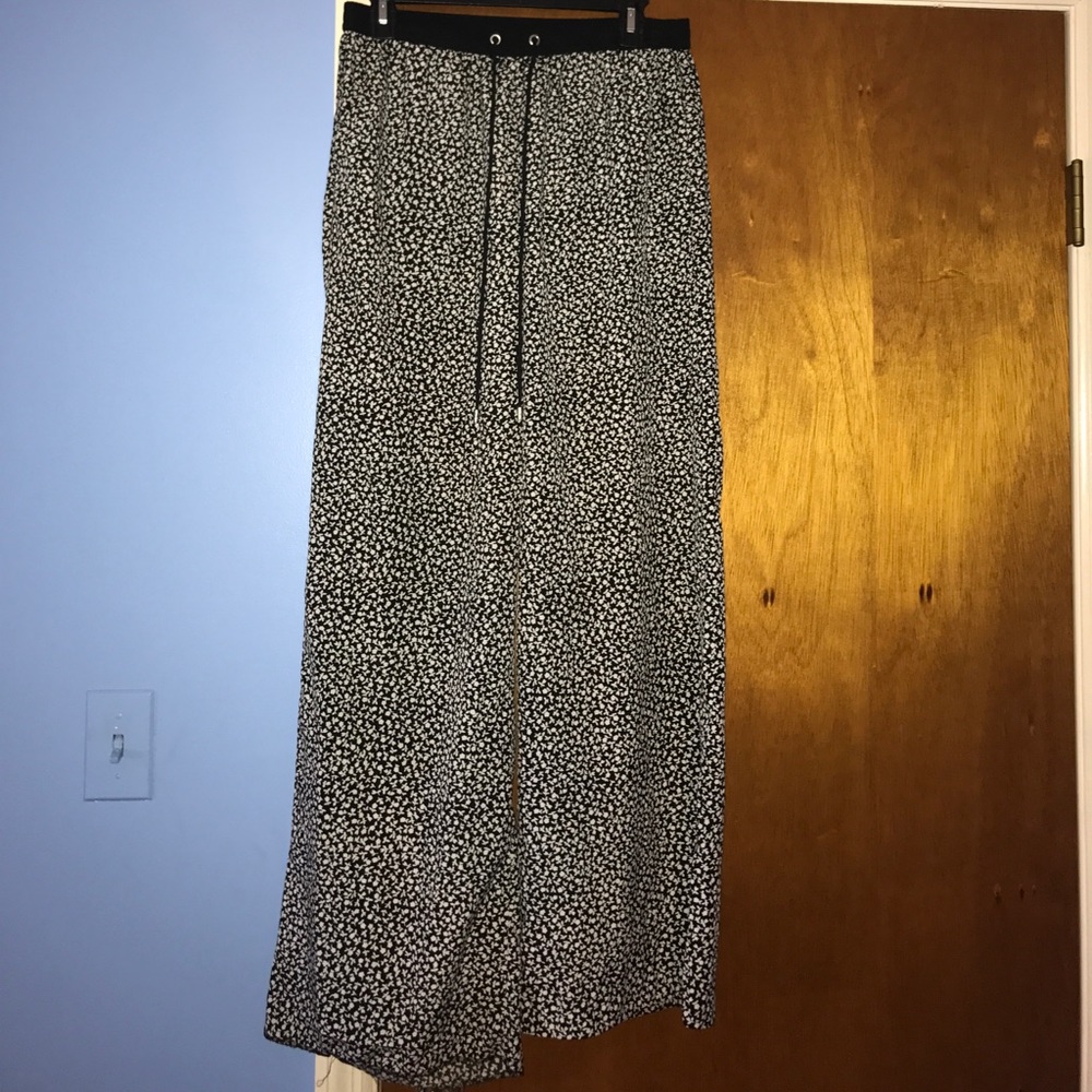MICHAEL KORS flowy floral pants