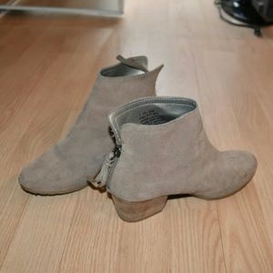 Suede Leather Booties