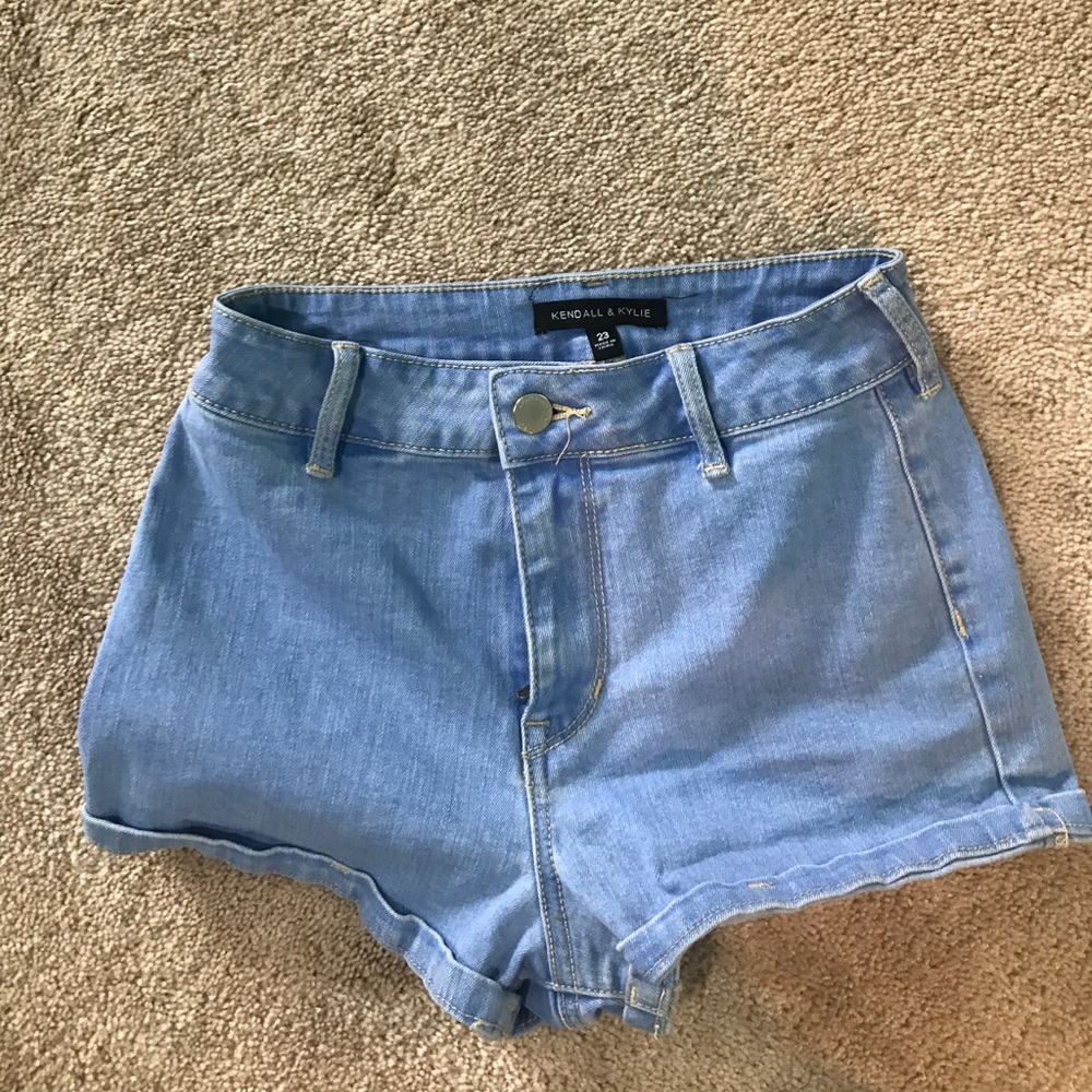 Kendall and Kylie high rise shorts from PacSun
