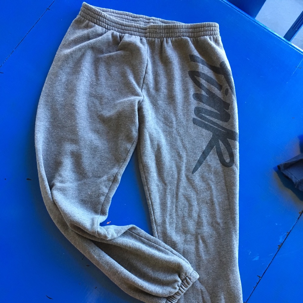 Pink Victoria's Secret sweatpants size small