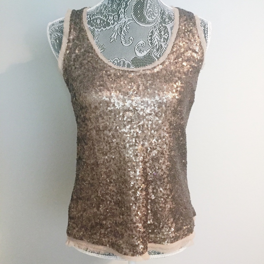 Greylin Sequin Tank