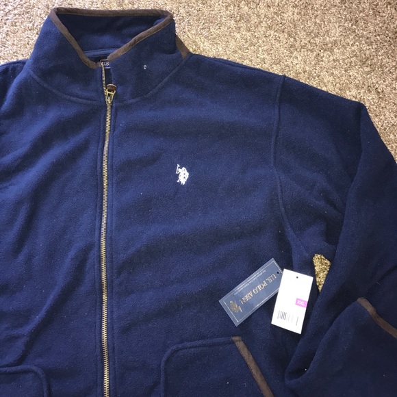 ❌SOLD❌ Polo Fleece Sweatshirt - Picture 2 of 6