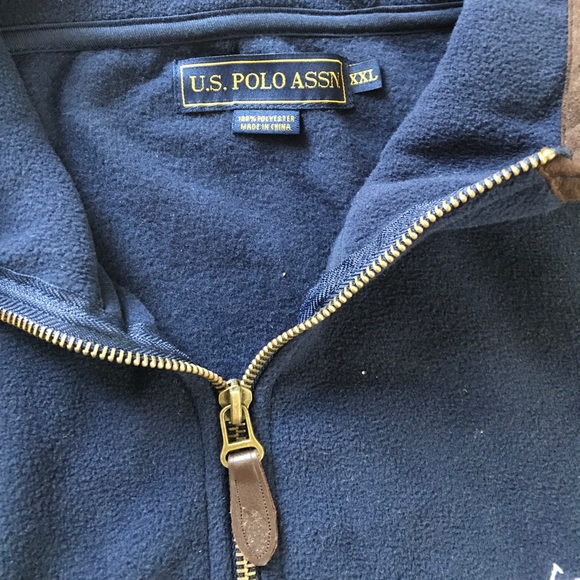 ❌SOLD❌ Polo Fleece Sweatshirt - Picture 4 of 6