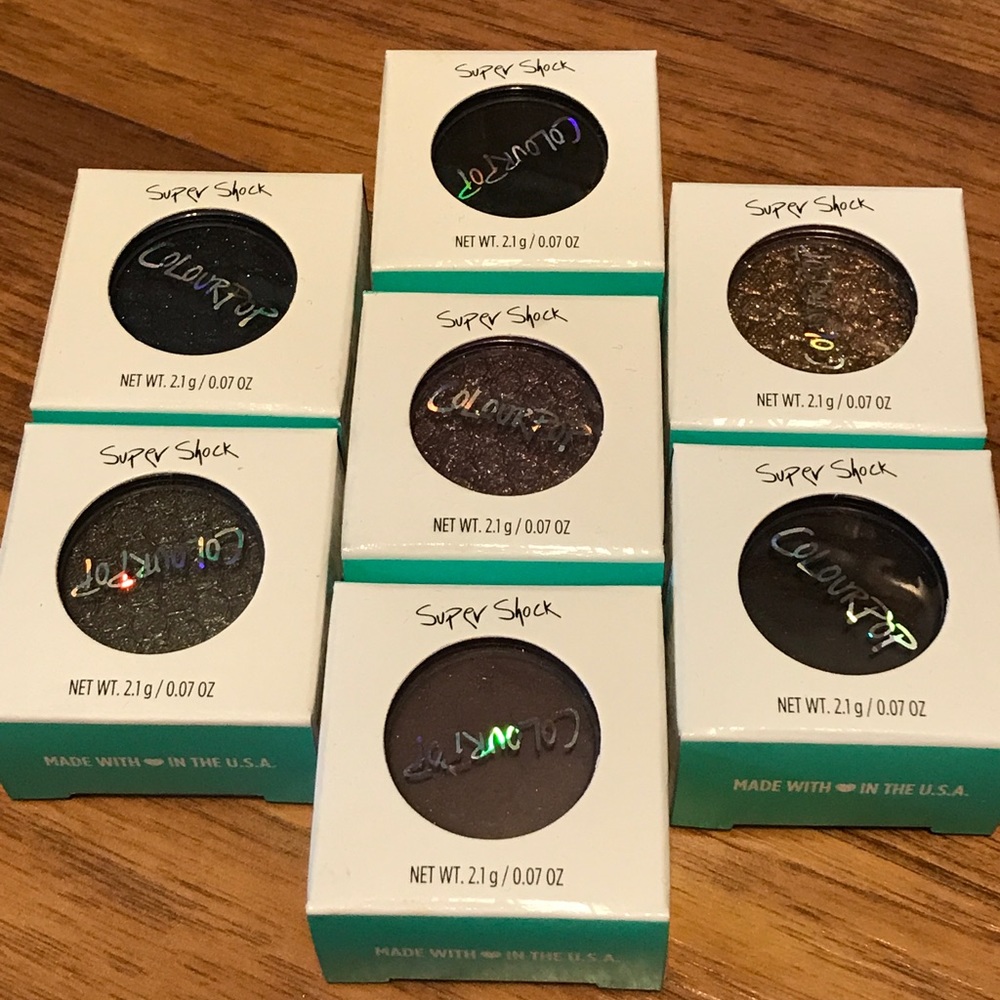 Colour Pop Super Shock Eyeshadow Collection