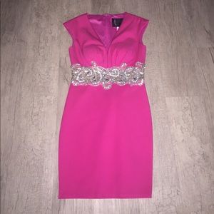 Pink Cocktail Dress Mac Duggal