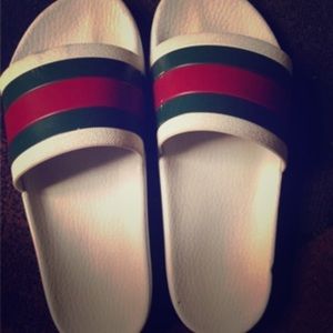 Authentic Gucci flip flops