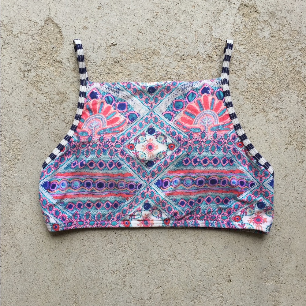 Billabong high neck bathing suit top