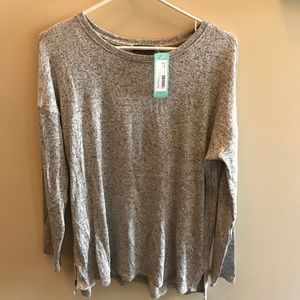 Market & Spruce Arcola Side Binding Knit Top | NWT