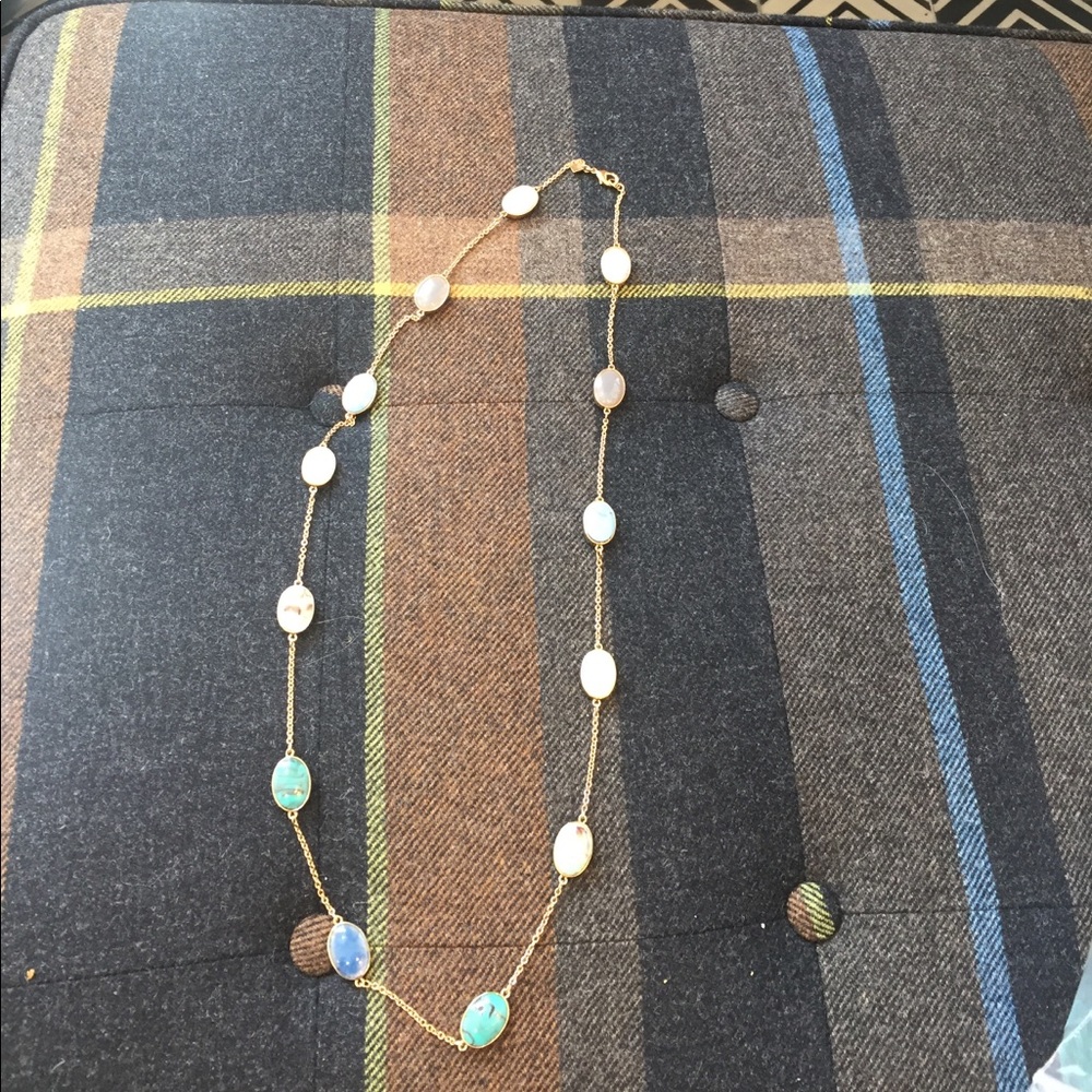 Banana Republic mixed stones necklace.