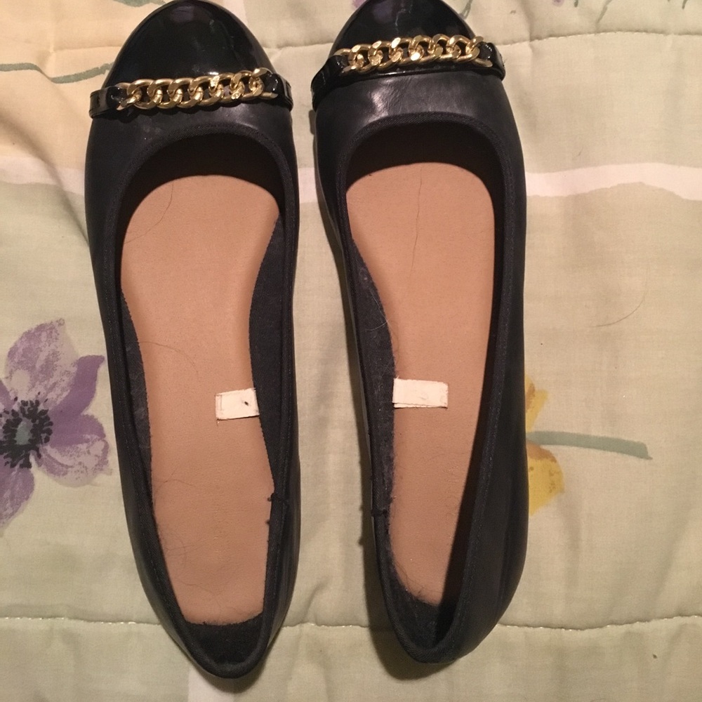 Black flats size 8.5