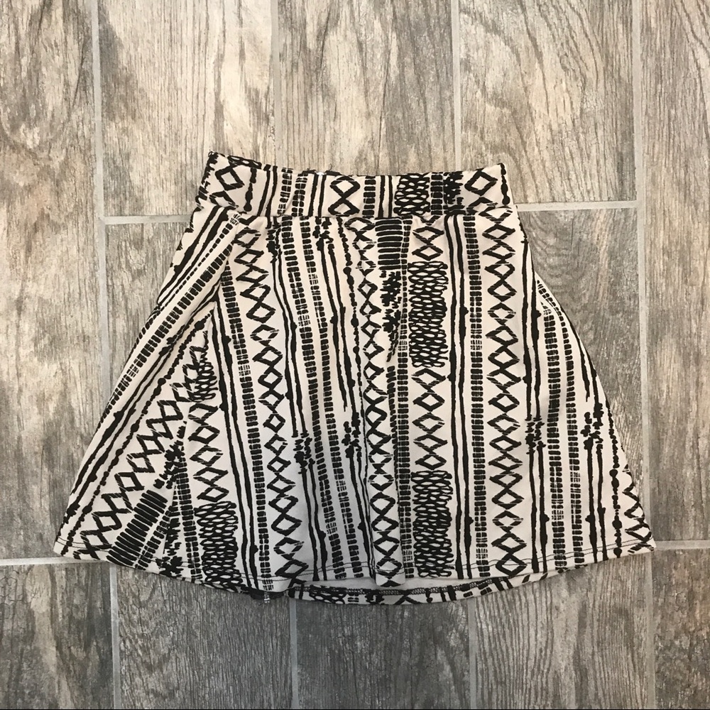 High waisted mini skirt small