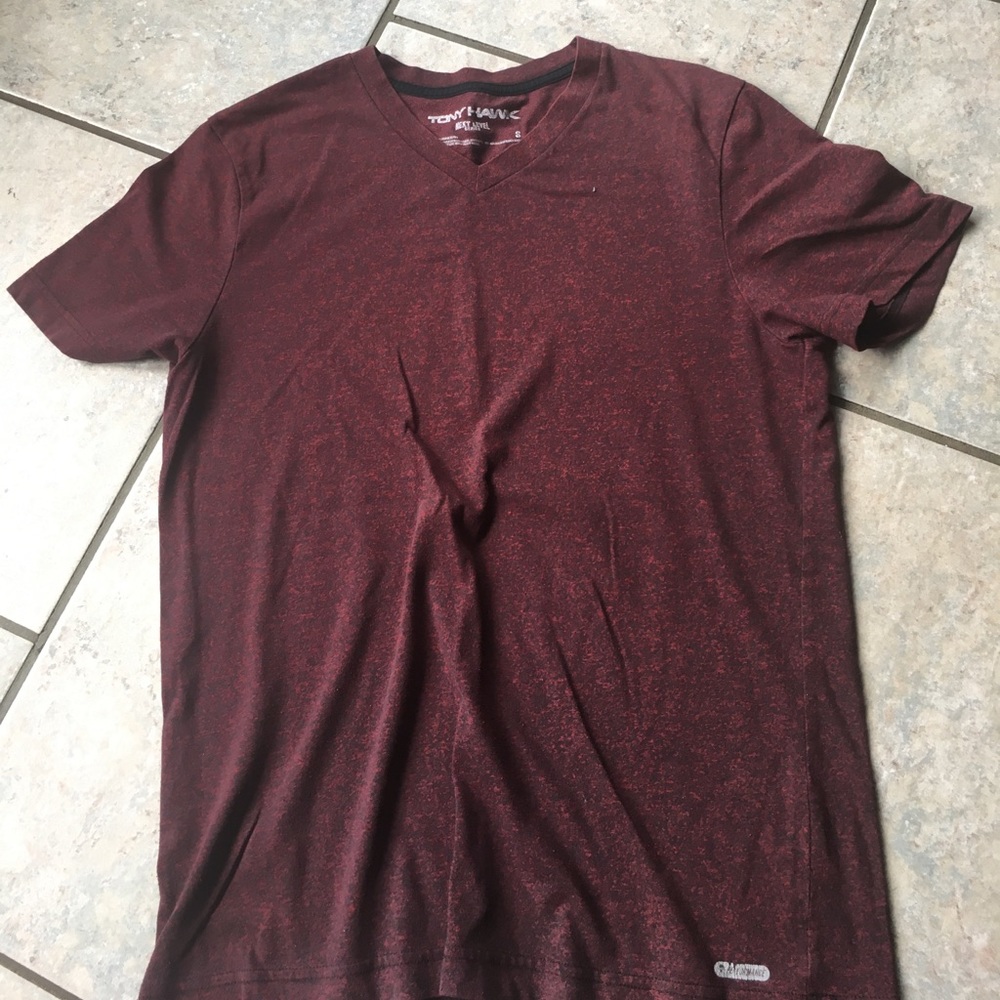 Dark red Tony Hawk T shirt