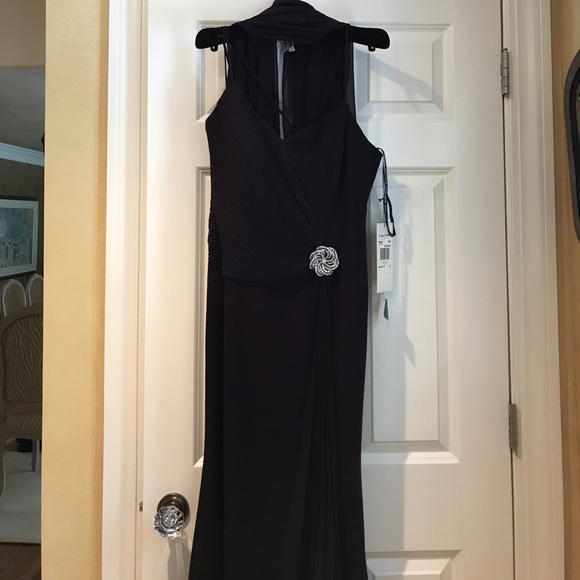 BRAND NEW Dark Purple Gown - Picture 1 of 6