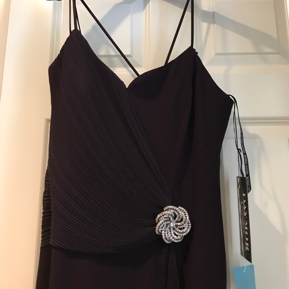 BRAND NEW Dark Purple Gown - Picture 2 of 6