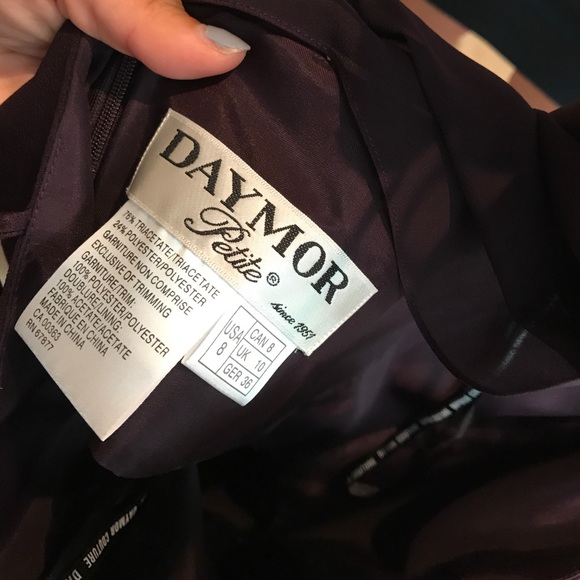 BRAND NEW Dark Purple Gown - Picture 6 of 6