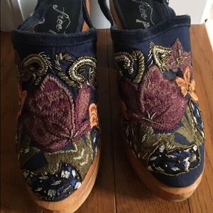 Free Prople sequined clogs