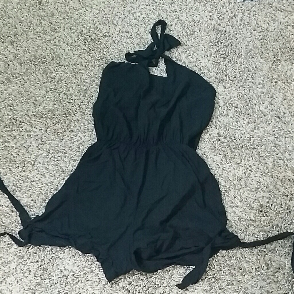 NWOT Black romper