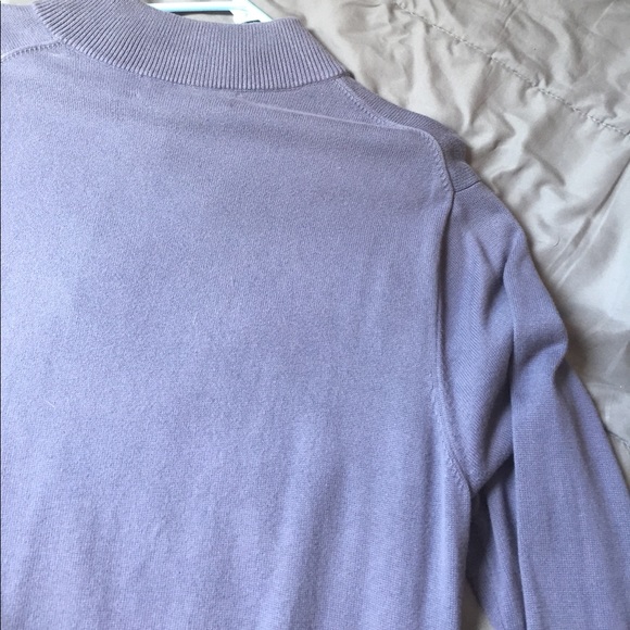 A long sleeve quarter zip sweater - Picture 2 of 2