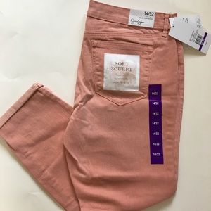 New w/tag JESSICA SIMPSON "rolled crop skinny crop