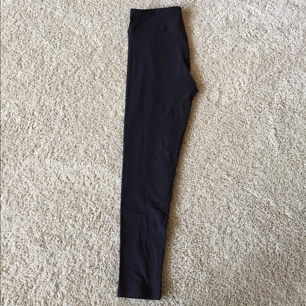 New SOLID black TC LuLaRoe leggings