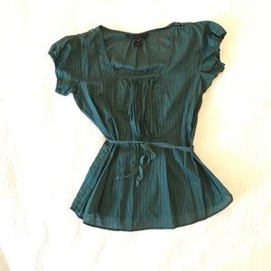 Mark Jacobs teal top size medium