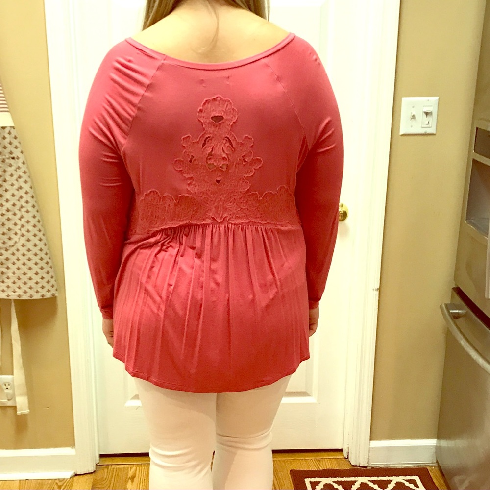 Coral Soft and Sexy Shirt