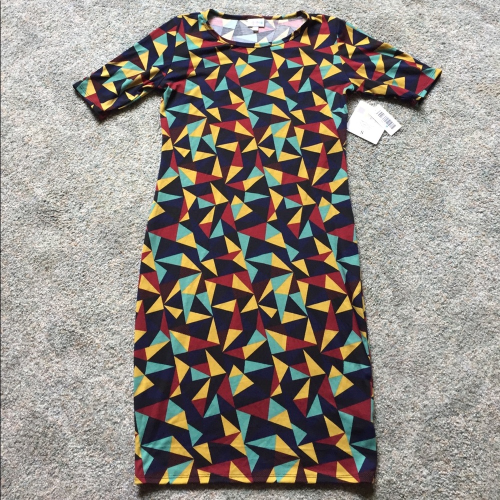 LuLaRoe NWT Small Geometric Julia Dress