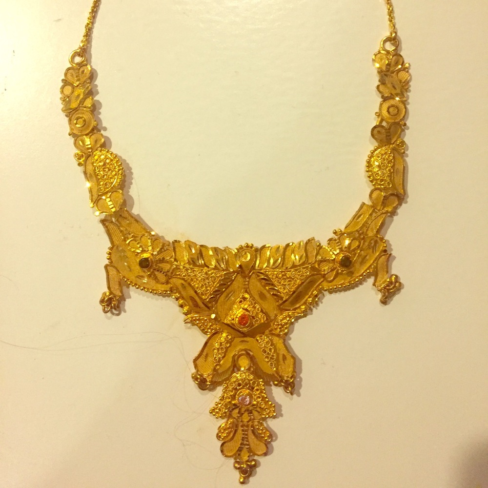 Gold plated necklace originally from Dubai