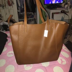 BRAND NEW Tan Leather Handbag from GAP