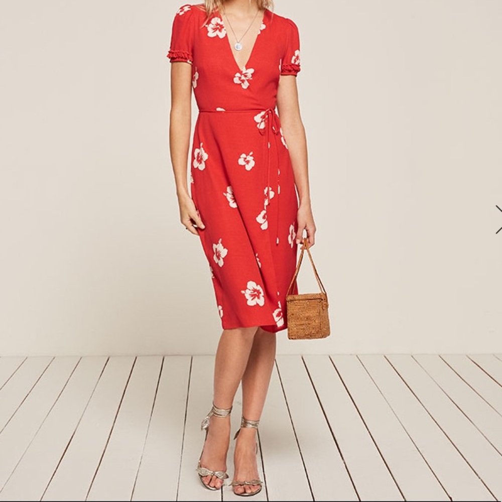 REFORMATION Addy Dress Honolulu