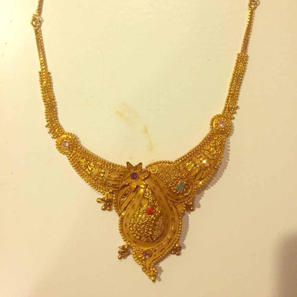 Gold plated necklace originally from Dubai