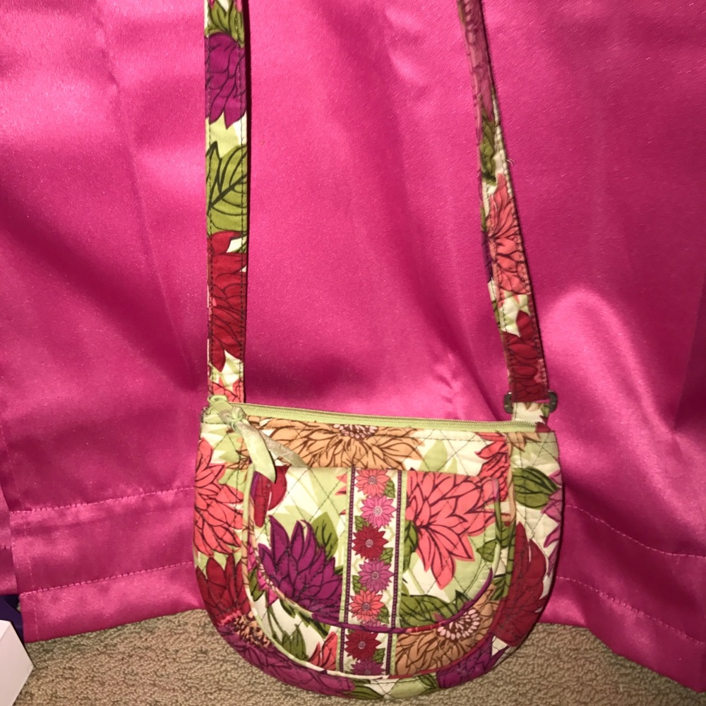 Vera Bradley Hello Dahlia Crossbody
