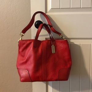 Coach Satchel RED!!!