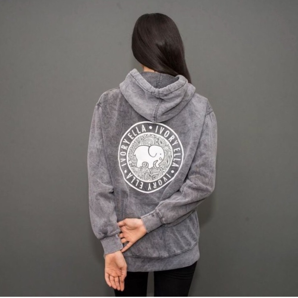 Ivory Ella - Elephant Mandala Sweatshirt Hoodie