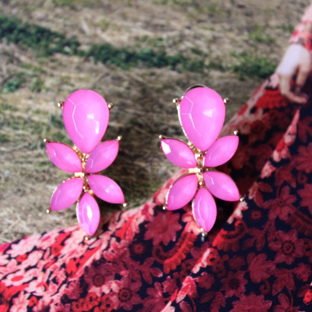 "Jasmine" Earrings | Pink