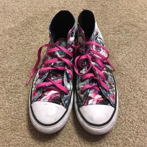 Girls converse high tops