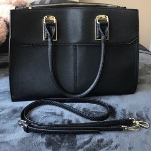BLACK AND GOLD CALL IT SPRING PURSE (negotiable)