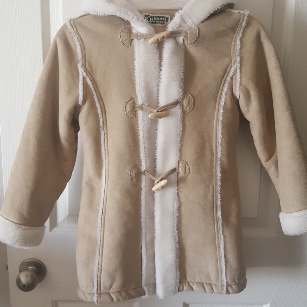 🐉Hooded faux Sherpa
