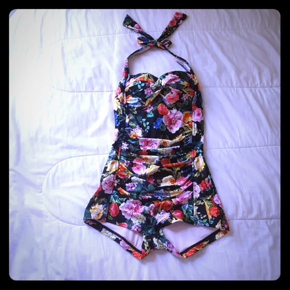 Anthropologie Other - Anthropologie Sea Folly floral swim suit NWOT
